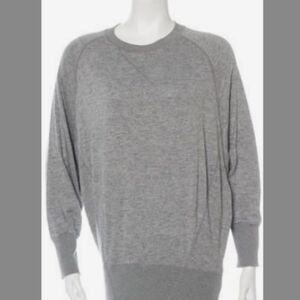 By Malene Birger Raglan Sleeve Batwing French Terry Sweatshirt